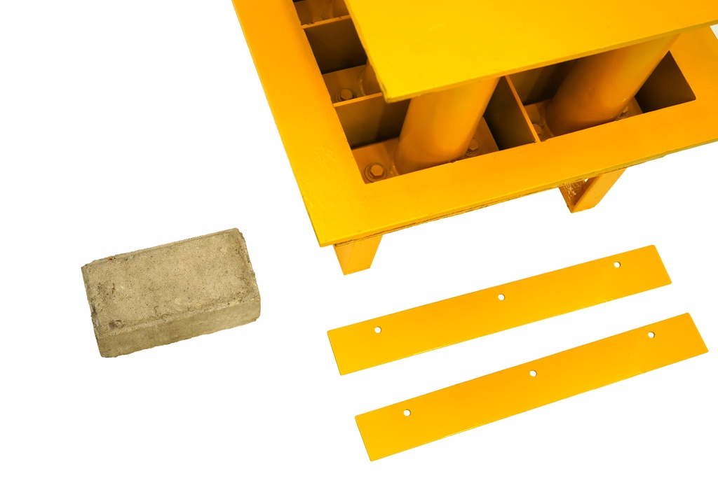 Molde para 8 bloques de pavimento rectangular de 100x200x100