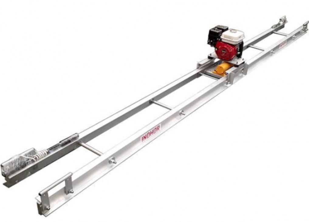 REGLA VIBRATORIA PLANA SUPERVIBRO RPA/N; largo 3;50m; con motor a explosión Honda GP160H-SH1 5;5HP-vibrador a explosión