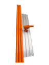 Fratacho Punta Recta YAK; 1.2 x 0.2 m; con mango telescópico en aluminio de 5.4 m