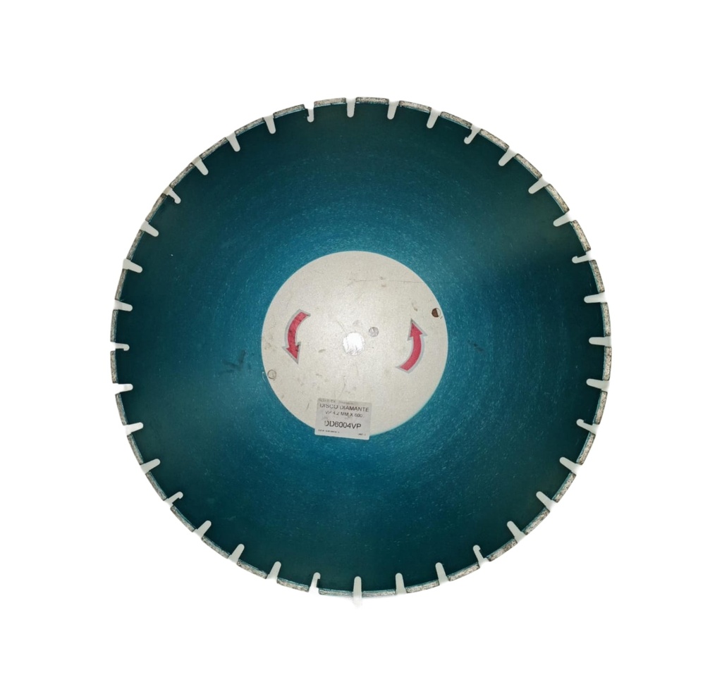 DISCO DIAMANTADO INDHOR SUPREME VP; Ø 600 x 27 x 4;2 mm; para hormigón fresco o nuevo