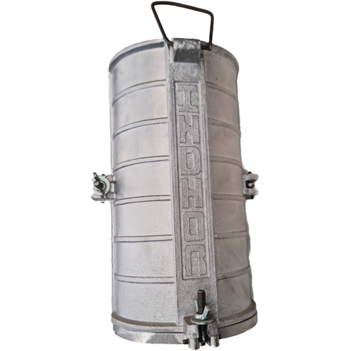 [AH050 / IN-MPA150x300] MOLDE PARA PROBETAS; fundición de silumin; Ø150 x 300 mm INDHOR