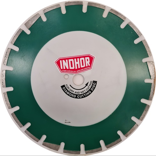 [DD3506VP] DISCO DIAMANTADO WITTHAUT; Ø 350 x 27 x 6 mm; para asfalto; hormigón fresco y curado.